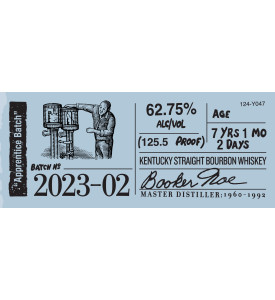 Booker's Apprentice Batch 2023-02 Kentucky Straight Bourbon Booker's Apprentice Batch 2023-02 Kentucky Straight Bourbon