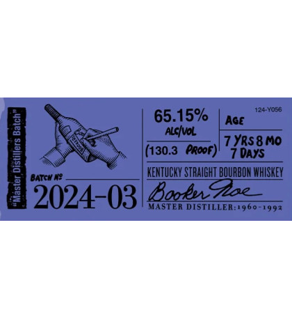 Booker's Master Distillers Batch 2024-03 Kentucky Straight Bourbon Booker's Master Distillers Batch 2024-03 Kentucky Straight Bourbon