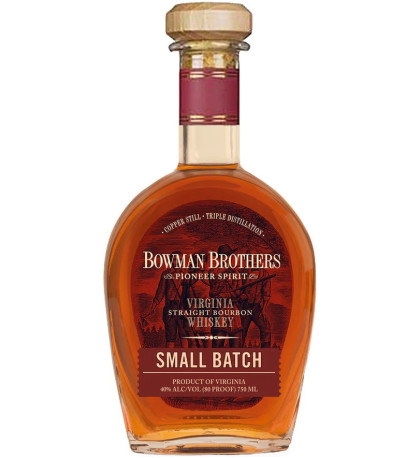 A. Smith Bowman Distillery Bowman Brothers Small Batch Virginia Straight Bourbon A. Smith Bowman Distillery Bowman Brothers Small Batch Virginia Straight Bourbon