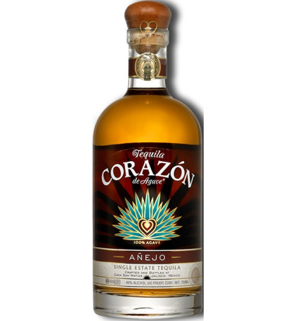 Corazon de Agave Single Estate Tequila Anejo Corazon de Agave Single Estate Tequila Anejo