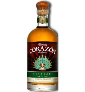 Corazon de Agave Single Barrel Anejo Tequila Aged in Buffalo Trace Bourbon Barrels