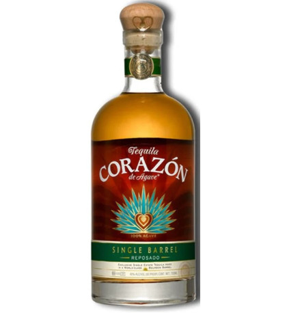 Corazon de Agave Single Barrel Reposado Tequila Aged in W.L. Weller Bourbon Barrels