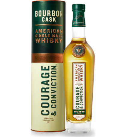 Virginia Distillery Co. Courage & Conviction Bourbon Cask American Single Malt Virginia Distillery Co. Courage & Conviction Bourbon Cask American Single Malt