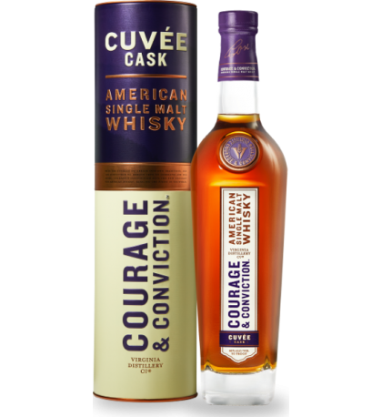 Virginia Distillery Co. Courage & Conviction Cuvee Cask American Single Malt Virginia Distillery Co. Courage & Conviction Cuvee Cask American Single Malt