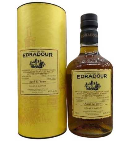 Edradour Small Batch Sauternes Casks 12 Year Old Single Malt