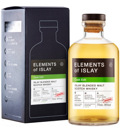 Elements of Islay Cask Edit Blended Malt Scotch Elements of Islay Cask Edit Blended Malt Scotch