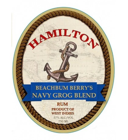 Hamilton Beachbum Berry's Navy Grog Blend Rum