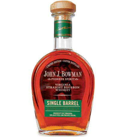 A. Smith Bowman Distillery John J. Bowman Single Barrel Virginia Straight Bourbon A. Smith Bowman Distillery John J. Bowman Single Barrel Virginia Straight Bourbon