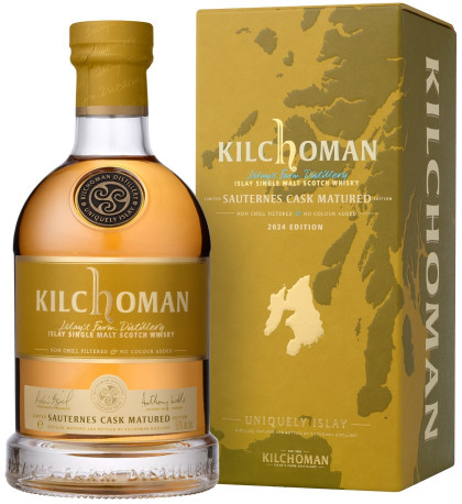 Kilchoman Sauternes Cask Single Malt 2024 Edition