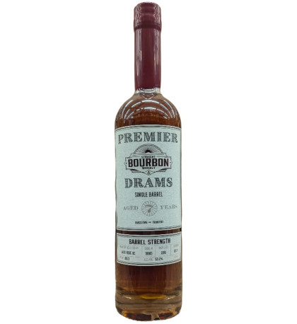 Premier Drams Single Barrel 7 Year Old Straight Bourbon Selected By Jack Rose DC Premier Drams Single Barrel 7 Year Old Straight Bourbon Selected By Jack Rose DC