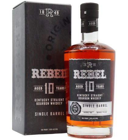 Rebel Yell 10 Year Old Single Barrel Kentucky Straight Bourbon Filled 2010 Rebel Yell 10 Year Old Single Barrel Kentucky Straight Bourbon Filled 2010