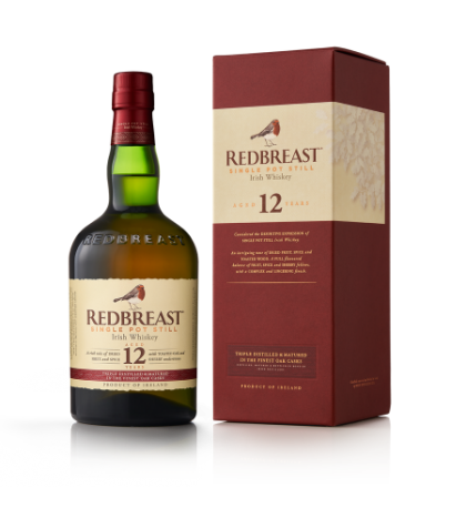Redbreast 12 Year Old Single Pot Still Irish Whiskey Redbreast 12 Year Old Single Pot Still Irish Whiskey