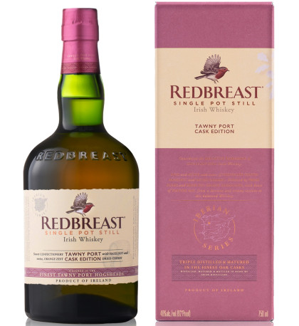 Redbreast Iberian Series Tawny Port Cask Edition Single Pot Still Irish Whiskey