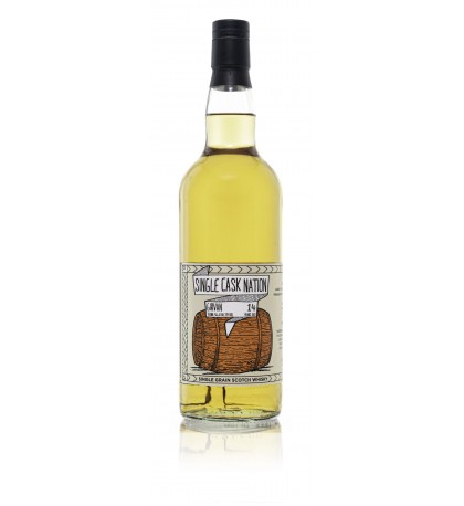 Single Cask Nation Girvan 14 Year Old Single Grain Scotch