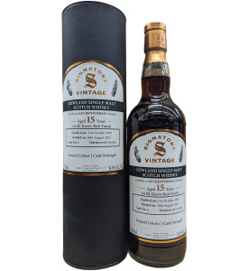 Signatory Vintage Cask Strength Auchentoshan 15 Year Old Single Malt Signatory Vintage Cask Strength Auchentoshan 15 Year Old Single Malt