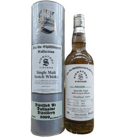 Signatory Vintage The Un-Chillfiltered Collection Dailuane 13 Year Old Single Malt