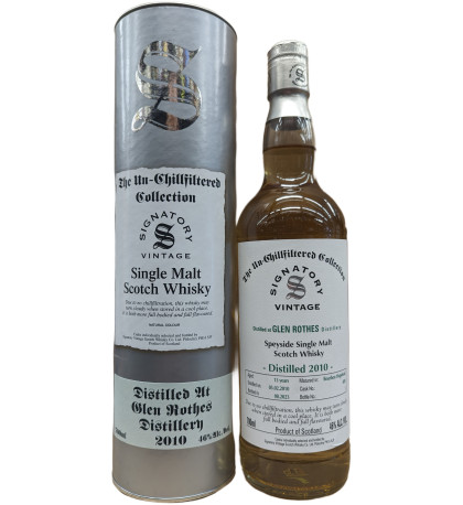 Signatory Vintage The Un-Chillfiltered Collection Glen Rothes 13 Year Old Single Malt