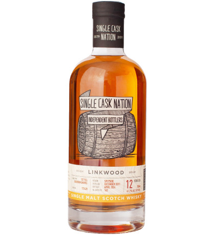 Single Cask Nation Linkwood 12 Year Old Single Malt Single Cask Nation Linkwood 12 Year Old Single Malt