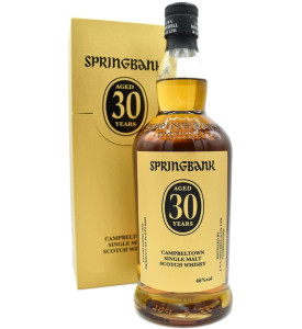 Springbank 30 Year Old Single Malt 2023 Edition Springbank 30 Year Old Single Malt 2023 Edition