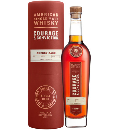 Virginia Distillery Co. Courage & Conviction PX Sherry Single Cask Single Malt Virginia Distillery Co. Courage & Conviction PX Sherry Single Cask Single Malt