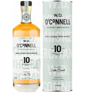 W.D. O'Connell Bourbon & Rye Cask Series 10 Year Old Single Grain Irish Whiskey W.D. O'Connell Bourbon & Rye Cask Series 10 Year Old Single Grain Irish Whiskey