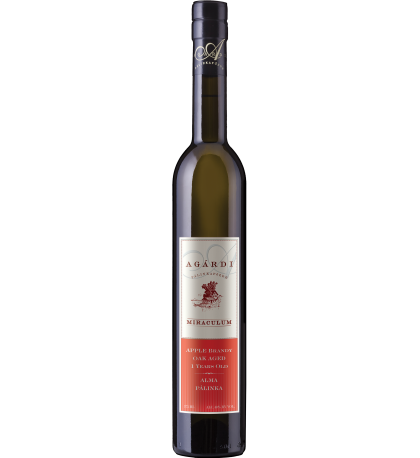 Agardi Palinka Apple Brandy Oak Aged 375ml