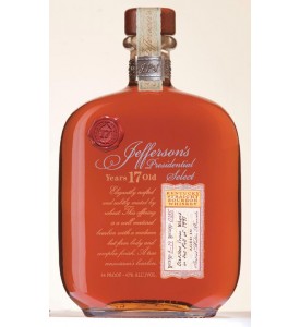 Jefferson's Presidential Select 17 Year Old Bourbon Jefferson's Presidential Select 17 Year Old Bourbon