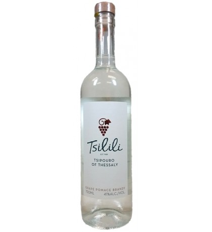Tsilili Tsipouro of Thessaly without Anise 700ml