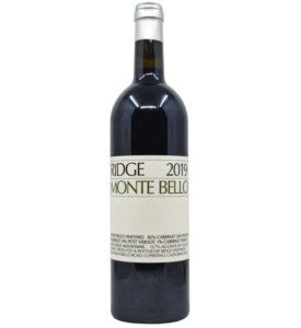 Ridge Monte Bello 2019 Ridge Monte Bello 2019