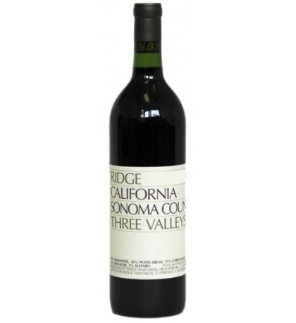 Ridge Three Valleys Sonoma County