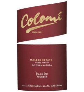 Colome Estate Malbec Colome Estate Malbec