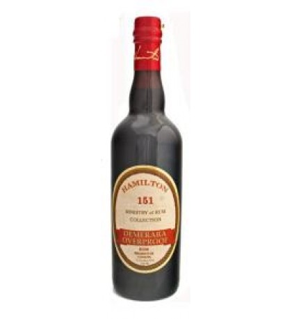 Hamilton 151 Demerara Overproof Rum