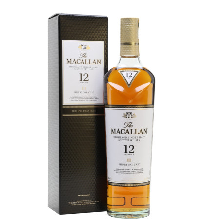 The Macallan Sherry Oak Cask 12 Year Old Single Malt