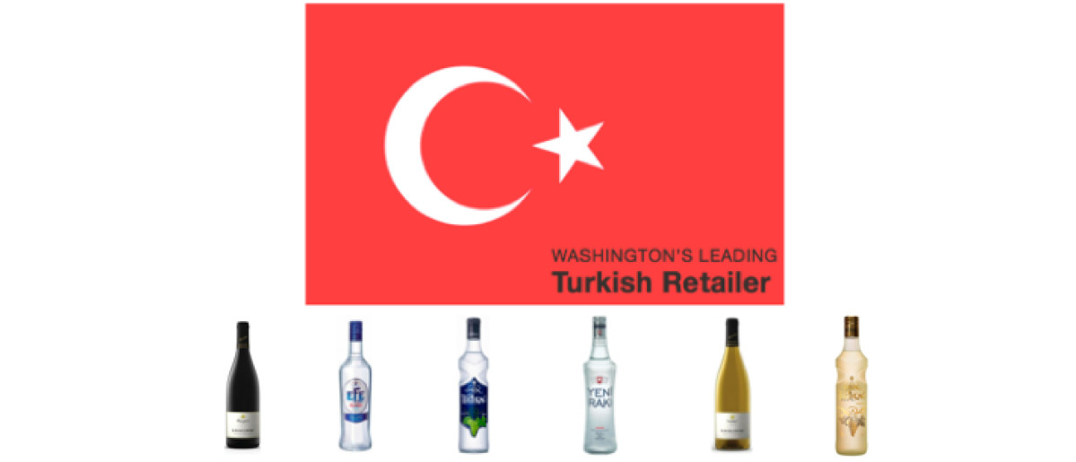 Efe Raki, Tekirdag Raki, Yeni Raki, Kavaklidere Wines....