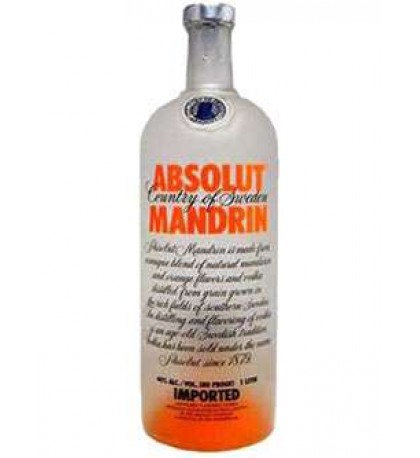 Absolut Mandarin Vodka Absolut Mandarin Vodka